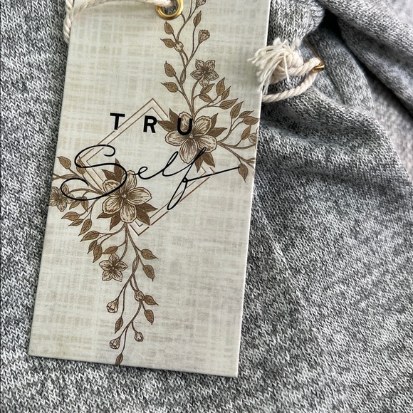 Gray Love Heart Women's Top - Picture 9 of 11